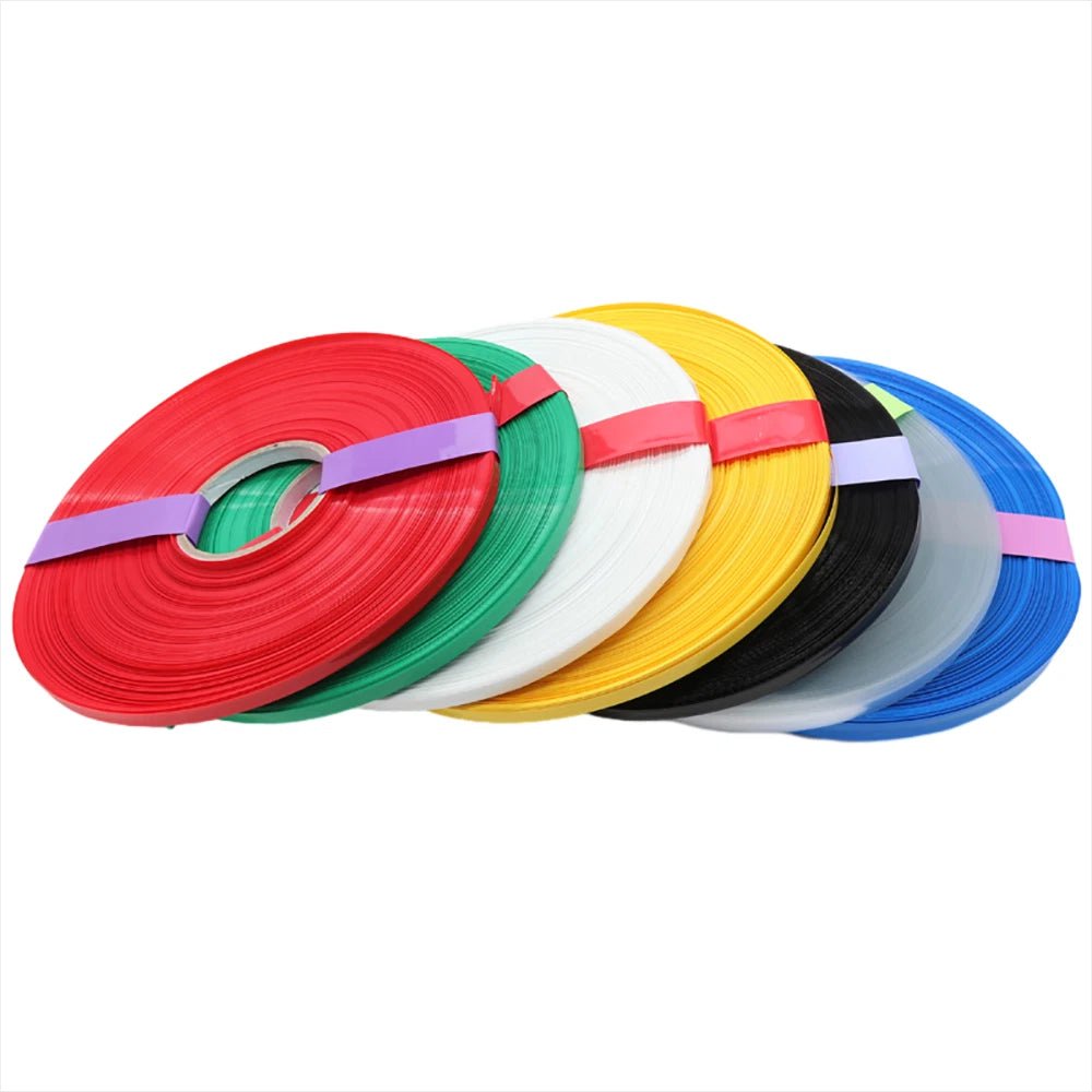 PVC Heat Shrink Tubing for Battery Wraps & Wire Insulation — 7mm to 85mm, 20+ Colors - HomeDIYer