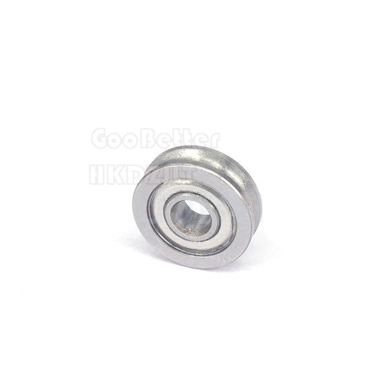 Metal U Groove Sealed Guide Wheel Pulley Rail Ball Bearing U604ZZ 604UU 3D