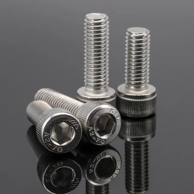 10 pcs Hexagon Hex Socket Cap Head Screw M3 M4 M5 Stainless Steel Allen Bolt DIN912 - HomeDIYer