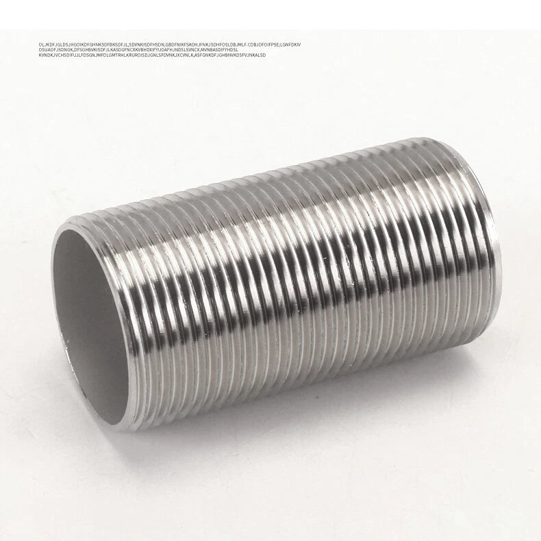 Male Thread Stud Rod A2 Stainless Steel Connector Pipe Fitting — 1/4" to 2"