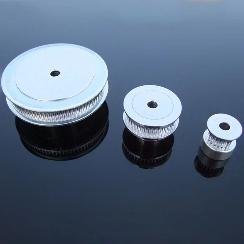GT2 16-80T Timing Pulley 6mm Belt Synchronous Wheel Gear 3D Printer Bore 4-14mm