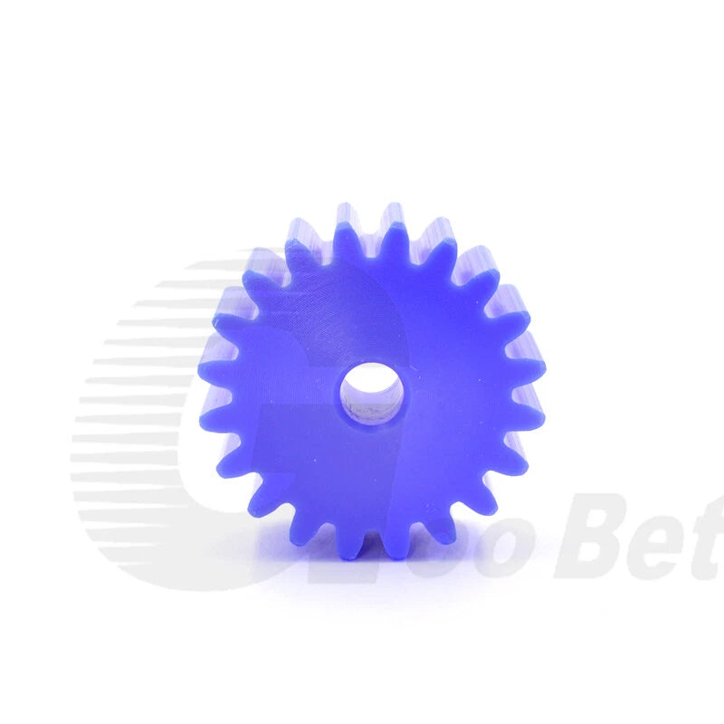 Module 3 Nylon Flat Gear Spur Gear Plastic 12-60 Tooth Pinion Motor Gear Blue