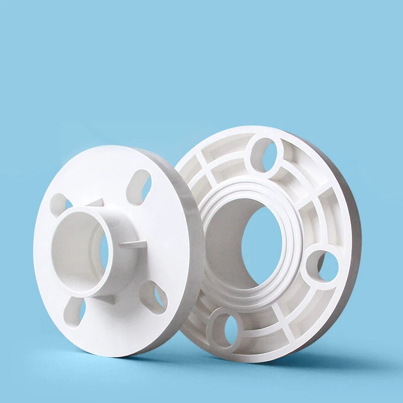 PVC Floor Flange Pipe Fitting Color Wall Mount Fittings Solvent Weld 20mm~200mm