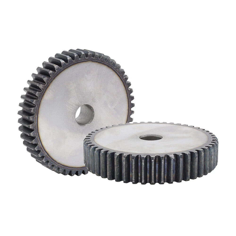 2 Mod 45# Steel Spur Gears Pinion Gear Thickness 20mm 12 - 95 Teeth For 3D CNC