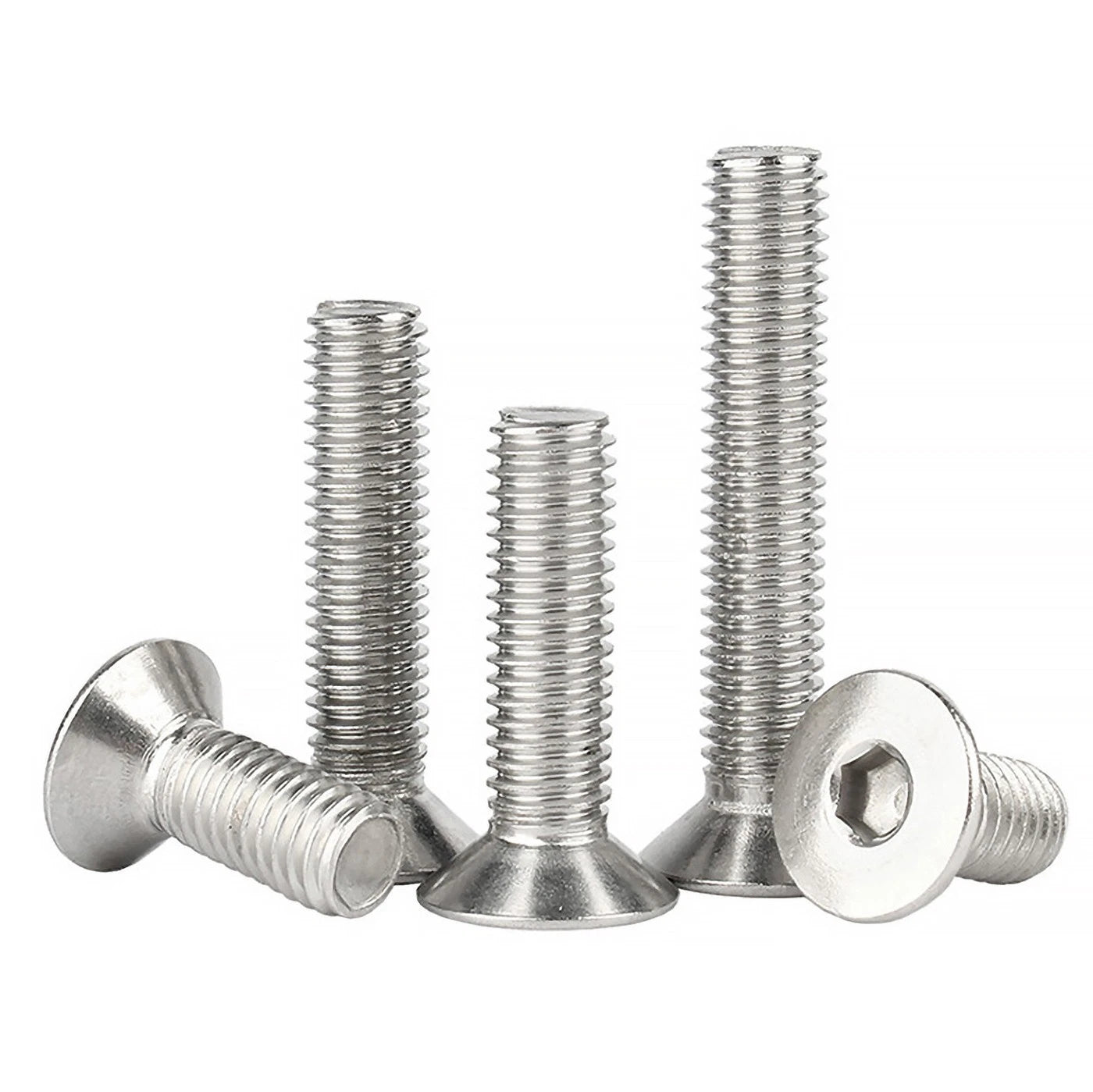 A2 Stainless Steel Socket Countersunk Screws – ISO 10642, M3 M4 M5