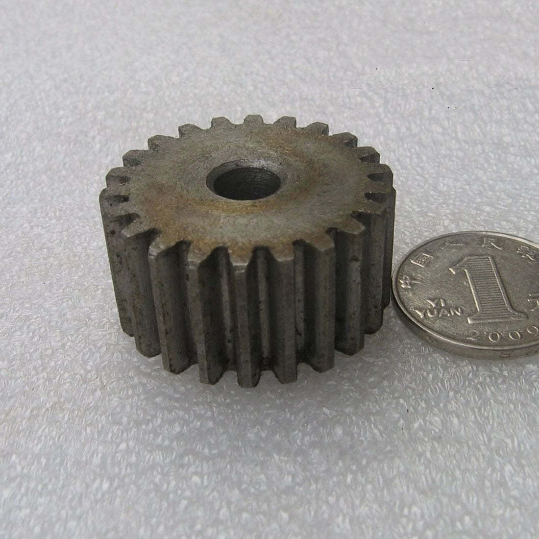 45# Steel 2Mod 10T-59T Spur Pinion Gear Motor Gear Thickness 20mm x 1Pcs