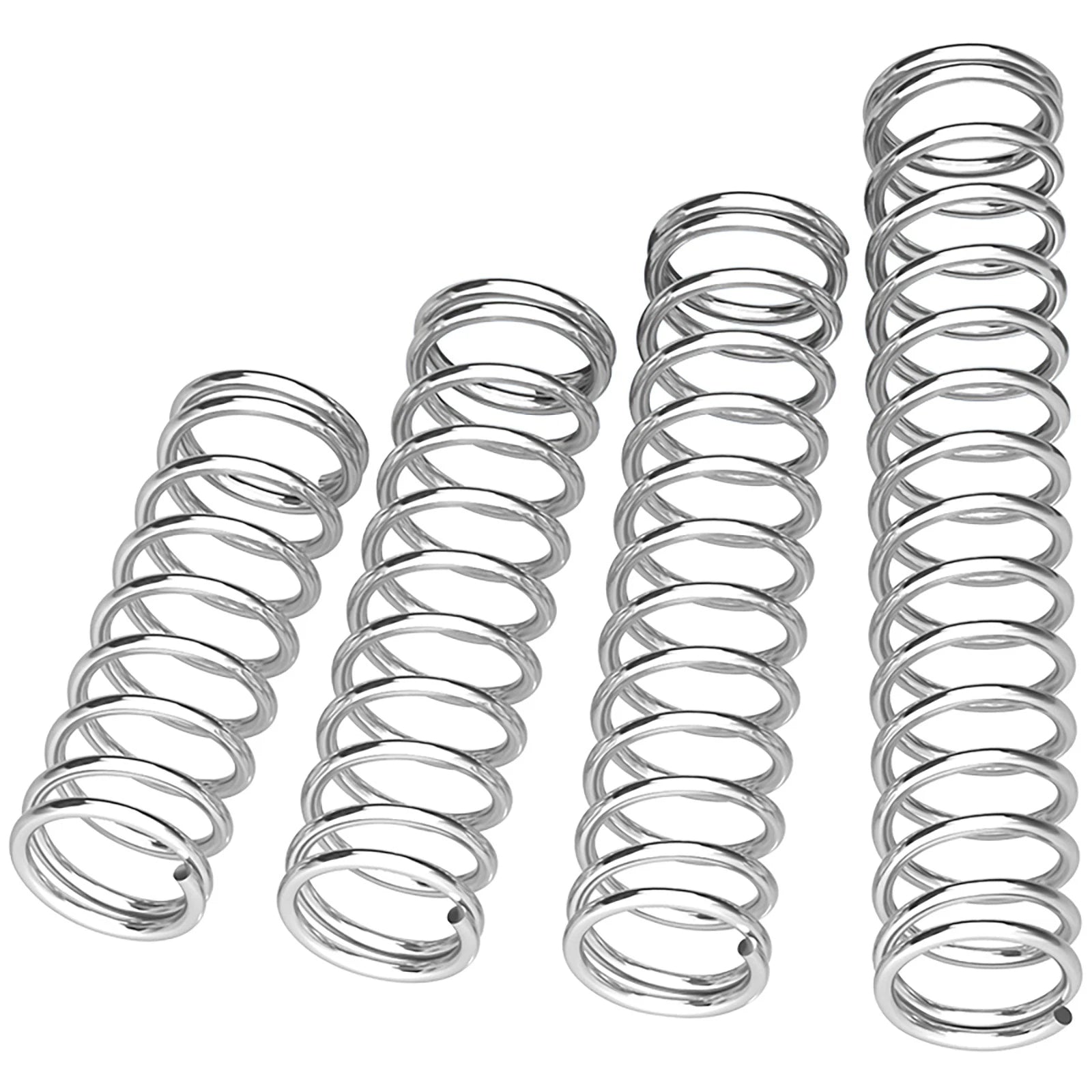 10pcs A2(304) Stainless Steel Compression Pressure Small Springs 0.3/0.4/0.5mm