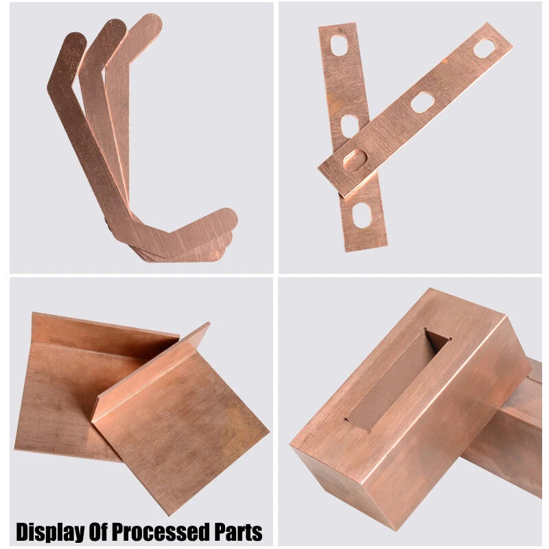 0.5mm-5mm Thick T2 Pure Copper Plate-Sheet Copper Block Laser Cut Metal Sheets