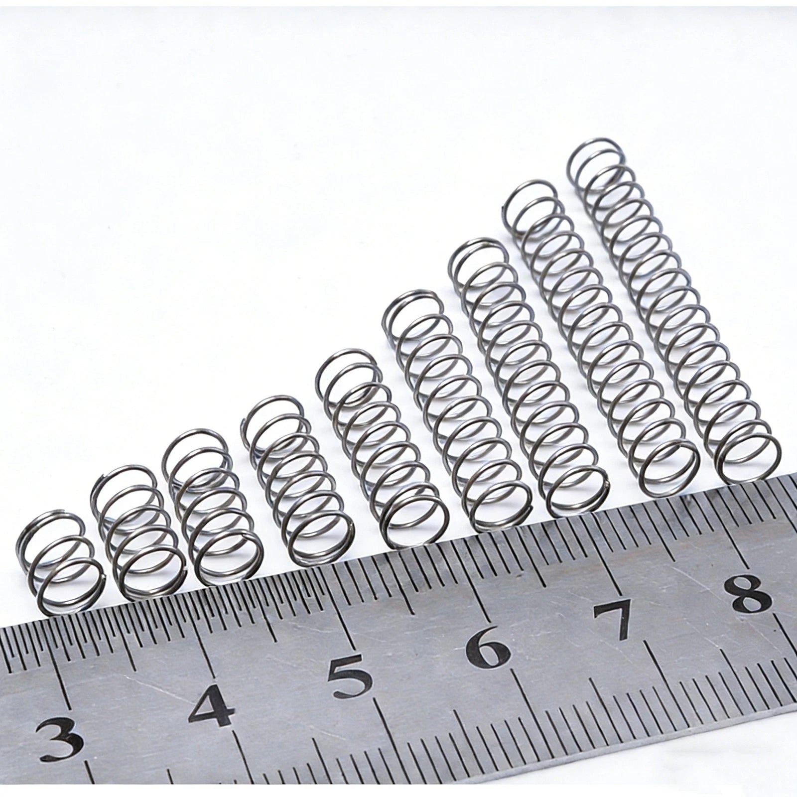 Stainless Steel Compression Spring Various Size 7.5-12mm Dia & 5-50mm Length