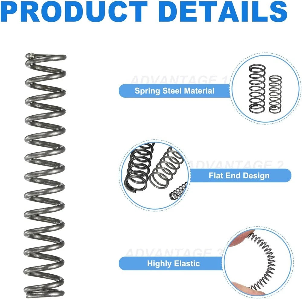 Length 300mm Compression Spring Pressure Springs Wire Dia 0.3mm-4.0mm OD 2-70mm