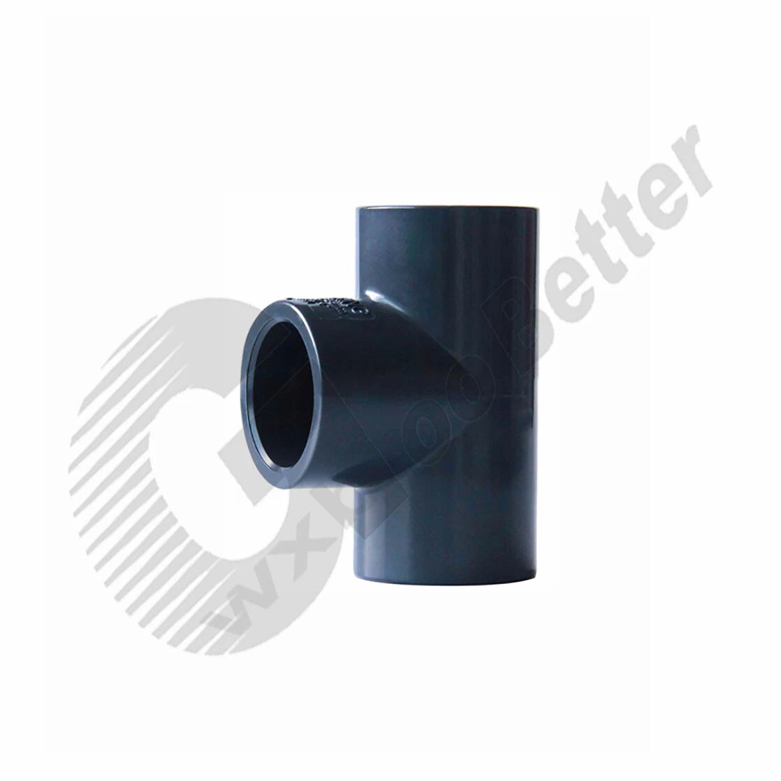 Tee Connectors Grey UPVC Fittings Φ20mm Φ25mm ~ Φ110mm UPVC Slip 3 Way Tee