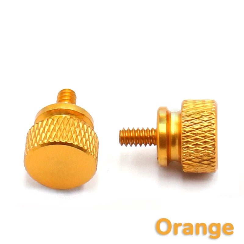6 - 32 x 1/4" Aluminum Knurled Thumb Screws for PC Case & DIY Builds - HomeDIYer