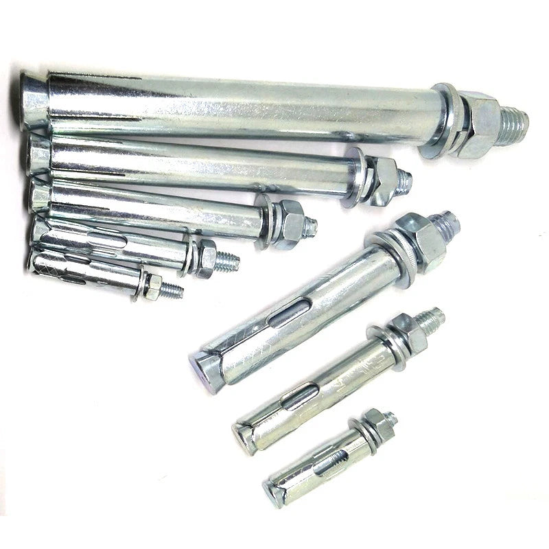 Sleeve Anchor Expansion Bolts Zinc Plated — M6 M8 M10 M12 M14 for Concrete & Masonry