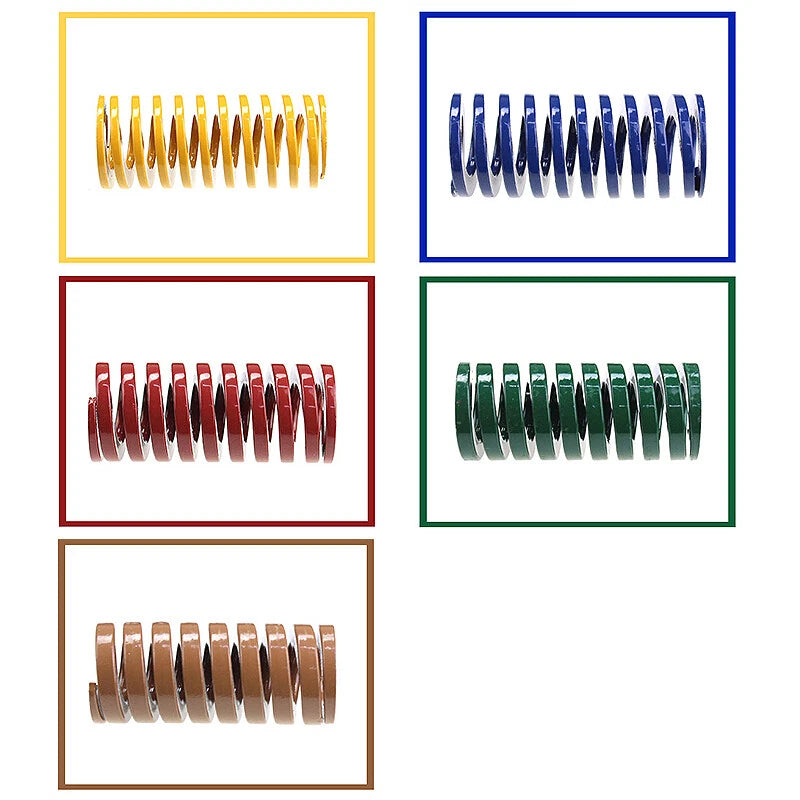 Heavy Load Duty Die Spring Rectangular Compression Spring OD 8mm-10mm L 20-80mm