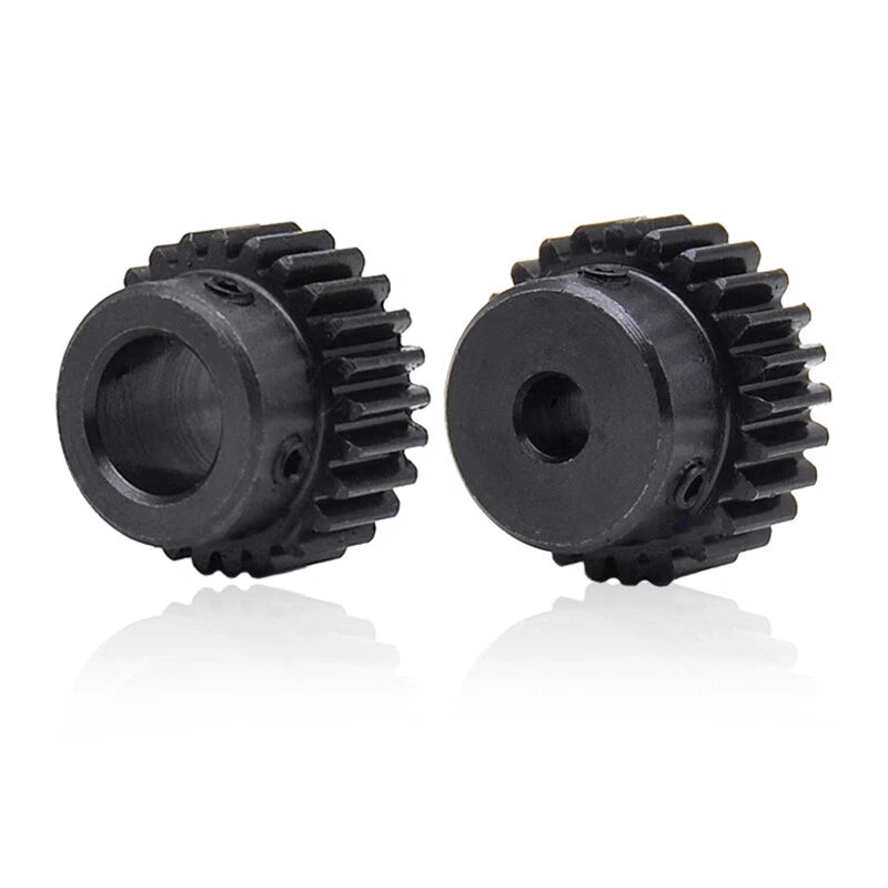 1 Mod 20-24 Teeth Spur Gears Transmission Gear With Step Motor Pinion Gears