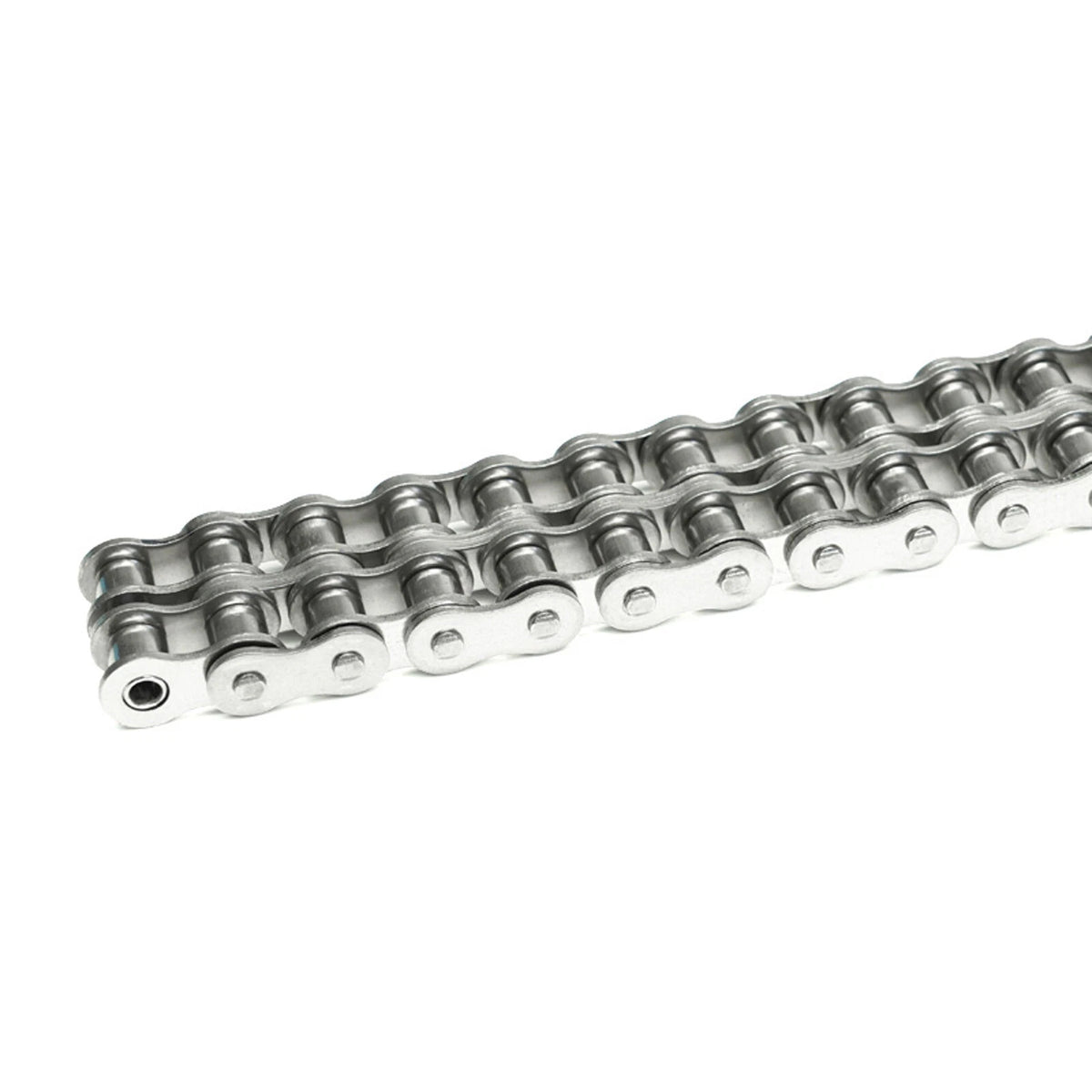 304 Stainless Steel Duplex Double Strand Roller Chain 06B -24A 1.524M Length