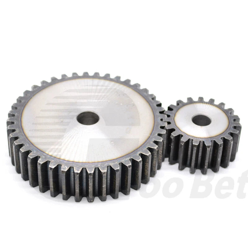 Module 3 Spur Gear C45 Steel 12 - 120 Tooth Hardened Motor Pinion Cogwheel Flat
