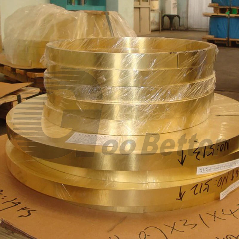 0.5m Brass Sheet Foil Plate Brass Strip Coil Thickness 0.1mm-1mm Breadth 200mm