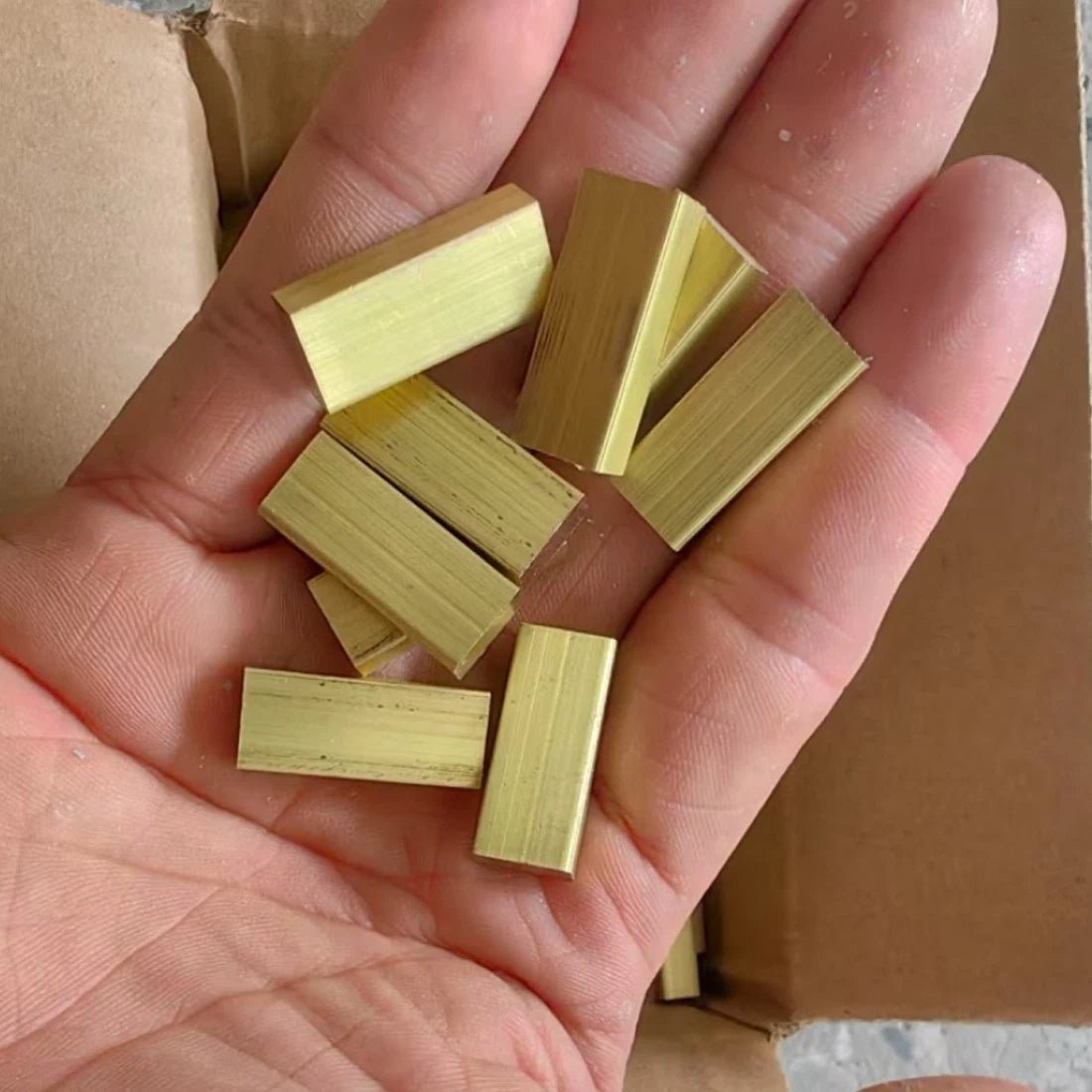 Brass Flat/Bar Sheet Metal guillotine cut -2/3/4/5/6/7/8/9/10MM- Multiple Sizes - HomeDIYer
