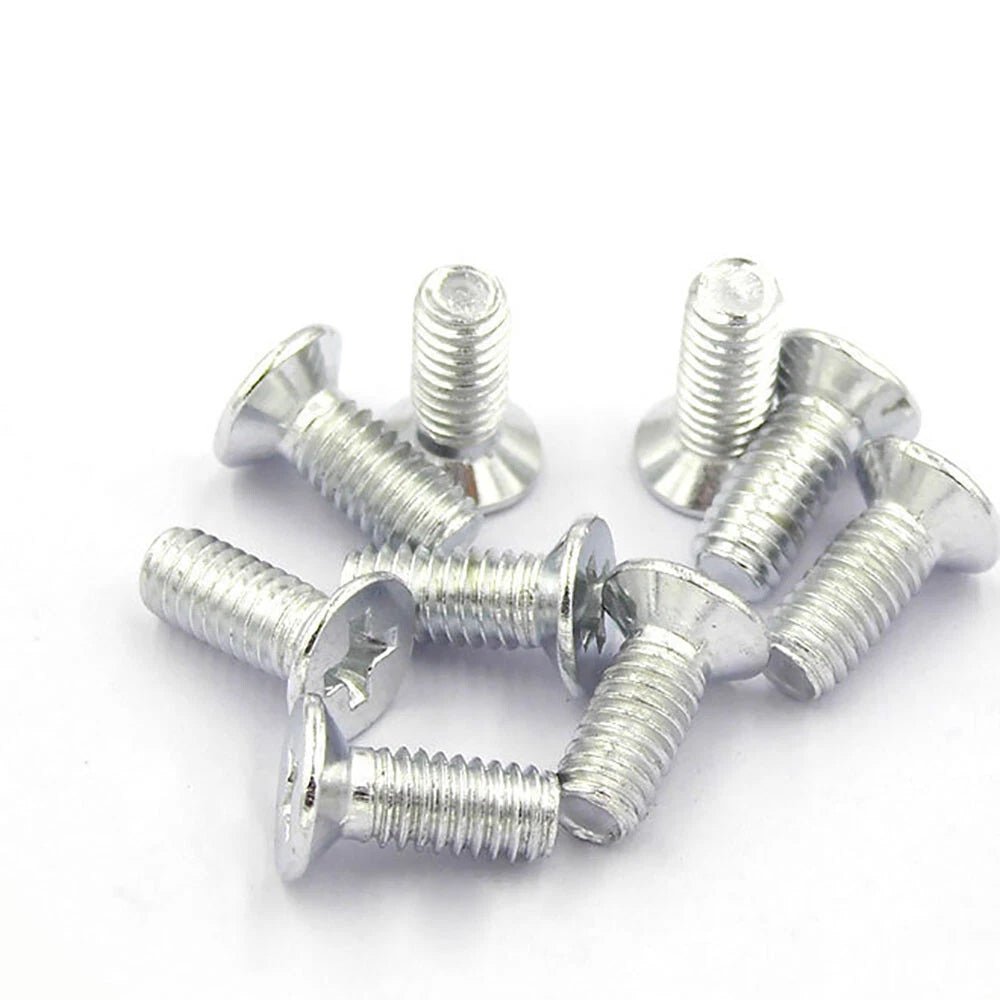 M5 Countersunk Head Phillips Machine Screws | Zinc Plated | Flat Head | 8–20mm - HomeDIYer