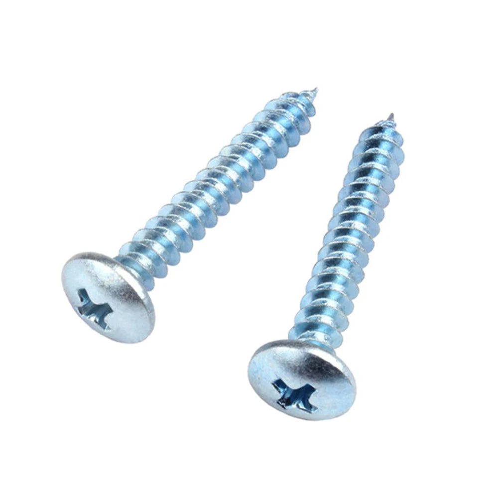 M3 M4 M5 M6 Pan Head Self Tapping Screws – Zinc Plated Carbon Steel
