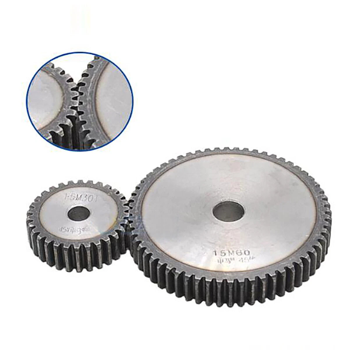 1.5 Mod Spur Gear 1.5M 12T-120T Teeth Flat Gear,Motor Transmission Gear,45#Steel