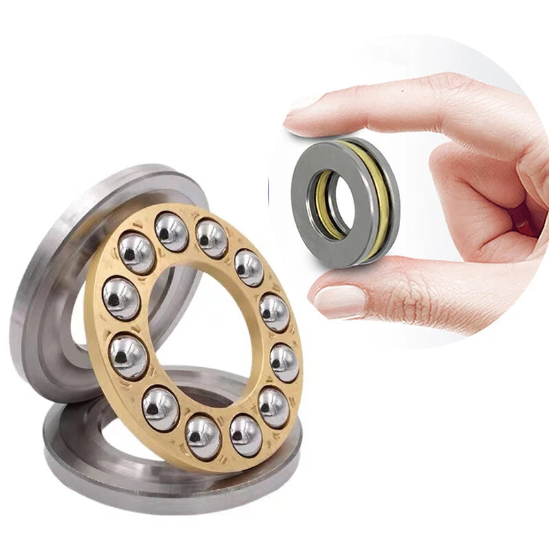 Thrust Ball Bearing Steel Miniature High Precision Flat Steel Bearings 3 Part