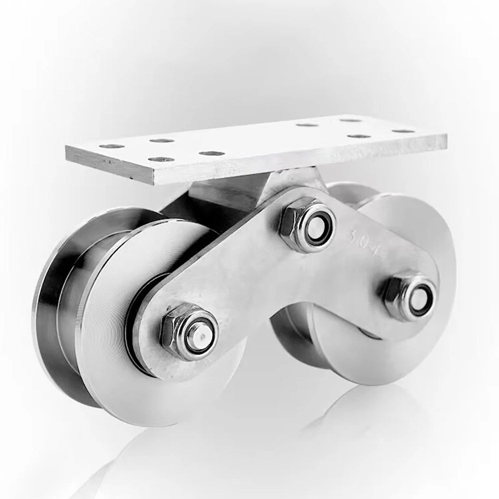 Stainless Steel Pulley UVH Groove Sliding Door Roller Runner Wheel Track Pulley