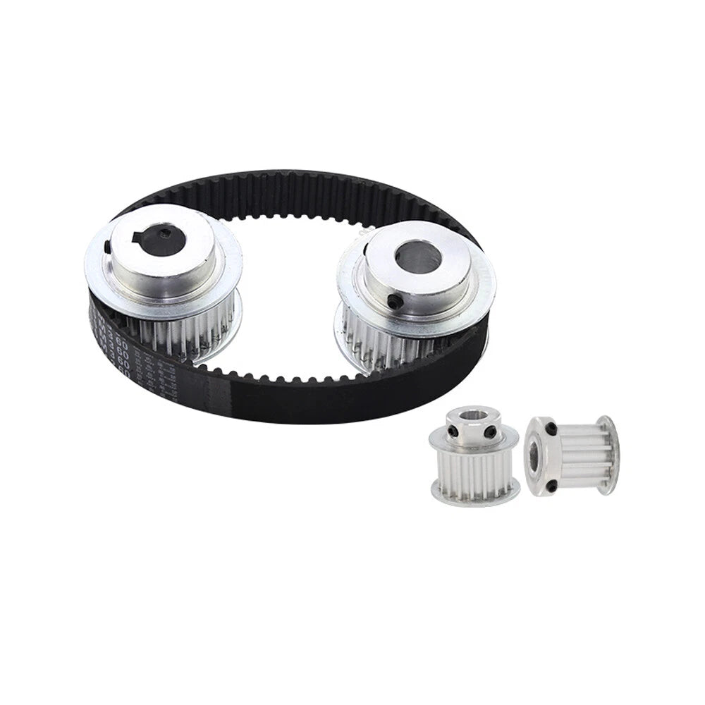 HTD-3M 12-60Teeth Timing Pulley Pitch 3mm With Step CNC Drive Wheel Width 11mm