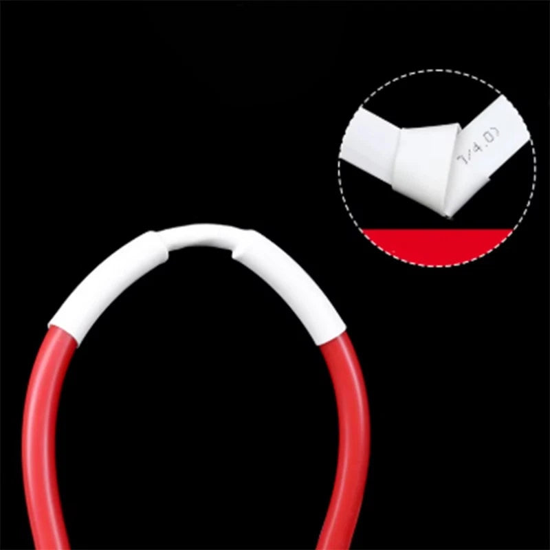 White Heat Shrink Tubing 2:1 Ratio | 0.8mm–80mm | Electrical Cable Sleeving