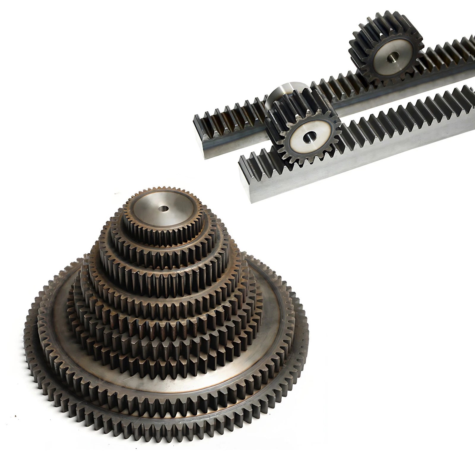 2.5 Mod 10T - 79T Spur Gear 45# Steel Pinion Gear Thickn 25MM Transmission Gear