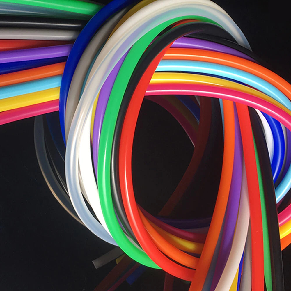 5mm x 8mm Food Grade Color Silicone Tube Flexible Tubing Hose Pipe Soft Rubber