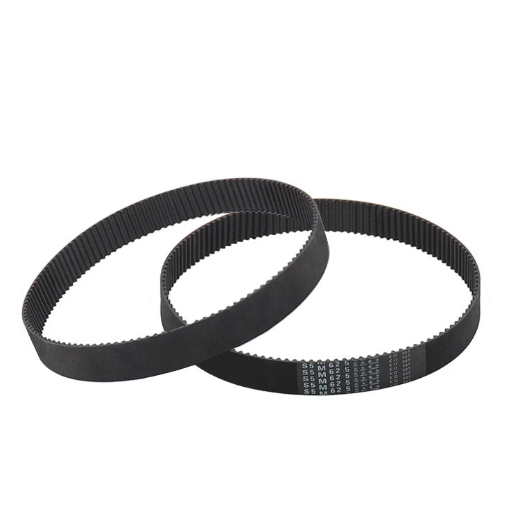 S5M Rubber Timing Belt Closed Loop — 5mm Pitch, 25mm or 30mm Wide, 250–2800mm Perimeter