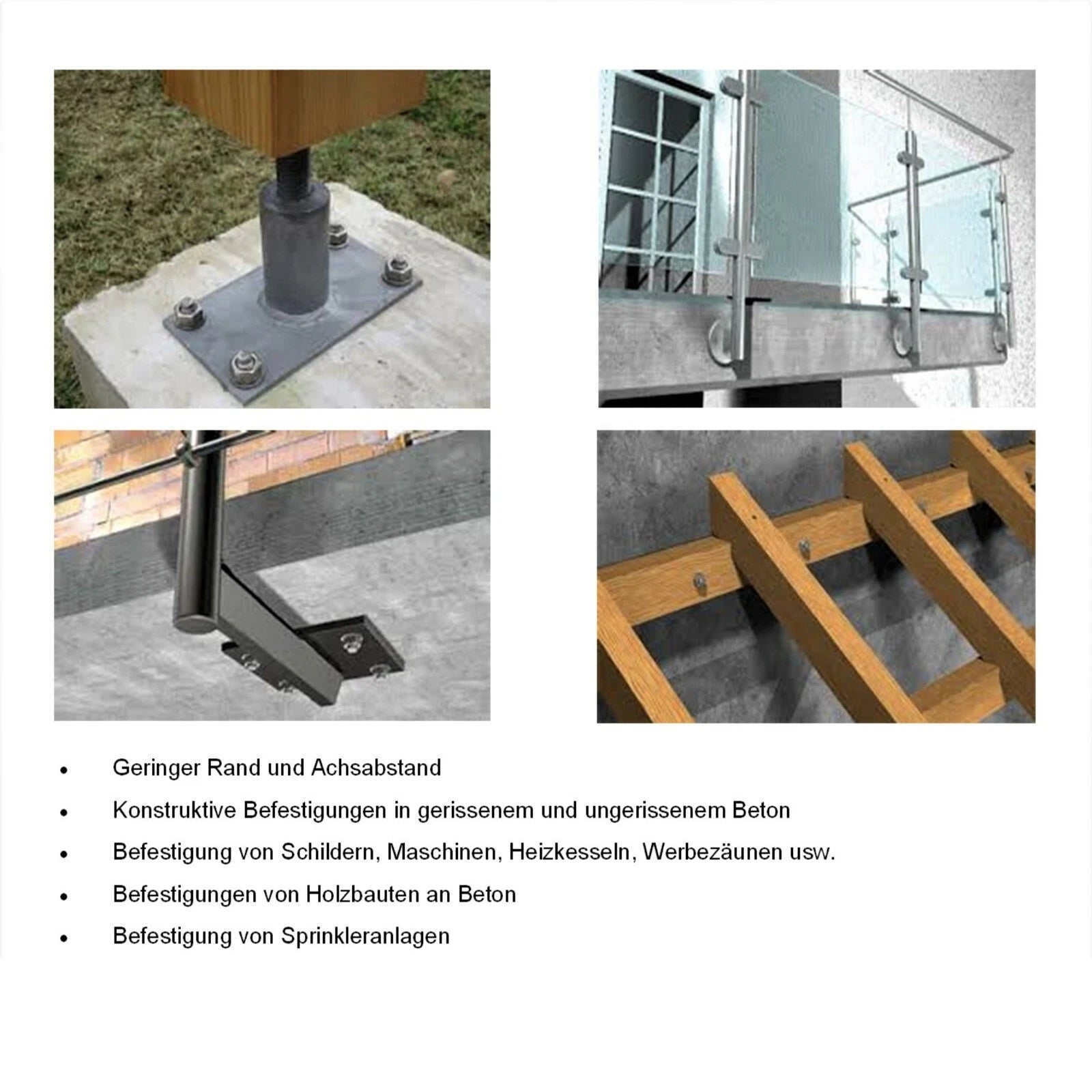 Galvanized Through Bolts Expansion Anchor Bolts M6–M24 | Wall Anchoring