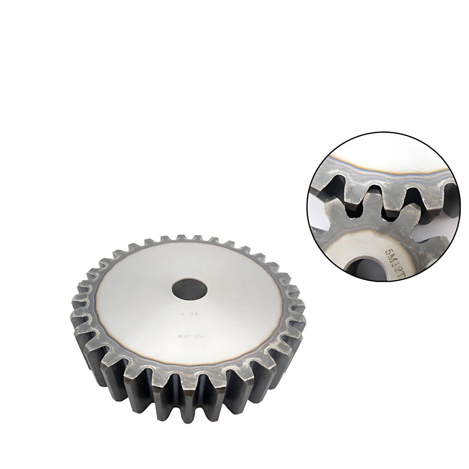 Mod 5 Spur Gears 45# Steel Pinion Gear Thickn 40mm 10T - 29T Transmission Gear