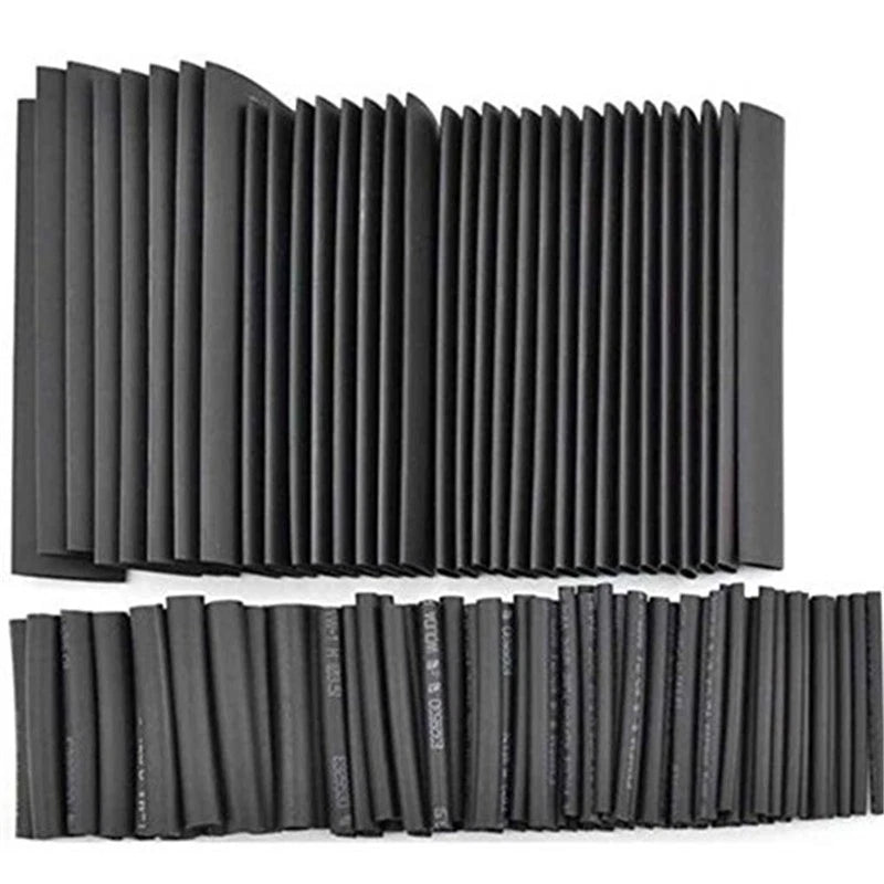 Black Heat Shrink Tubing 2:1 — 20mm to 210mm Large Diameter, 20cm Piece