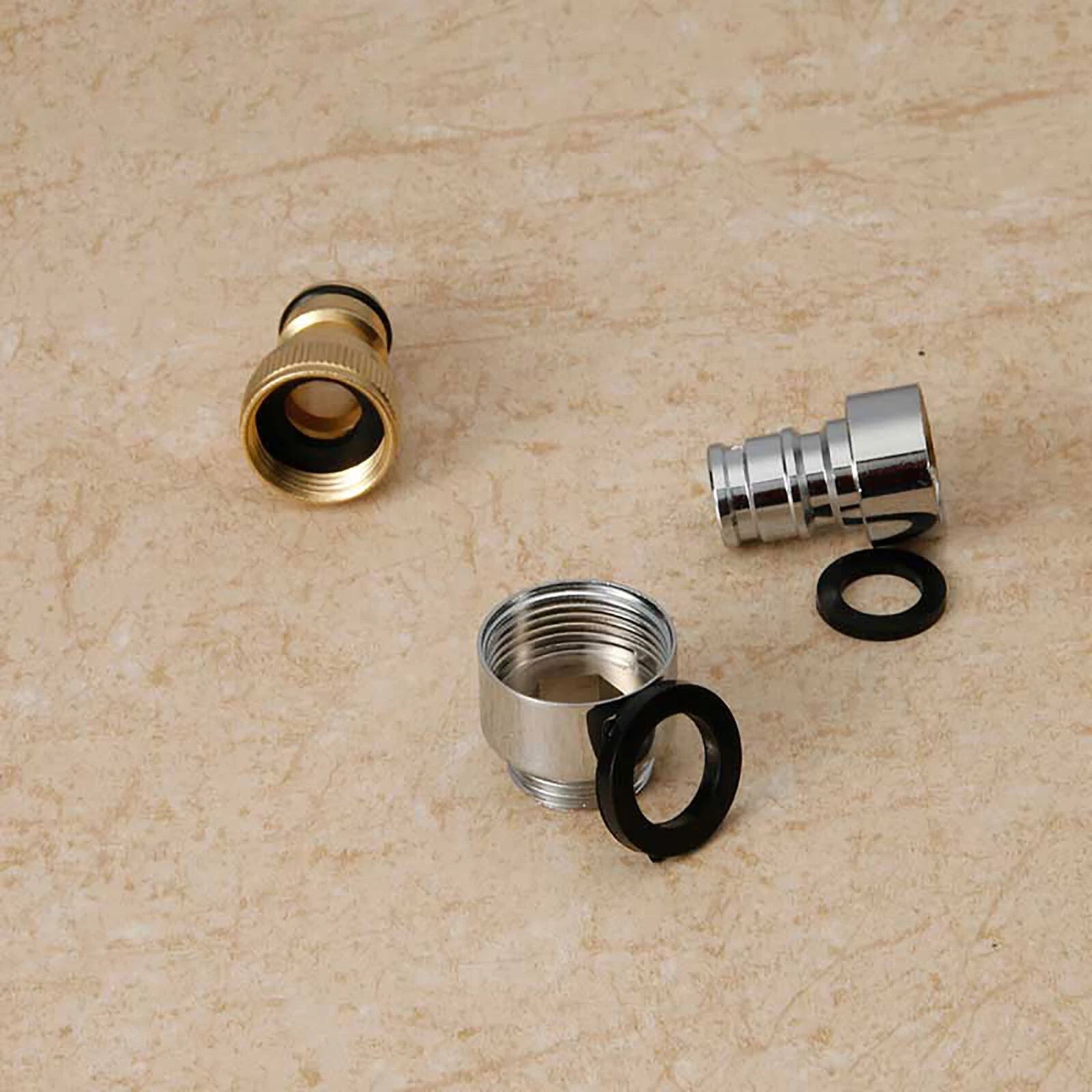 Garden Kitchen Water Faucet Adapter Tap Connector Universal Hose Pipe Fitting