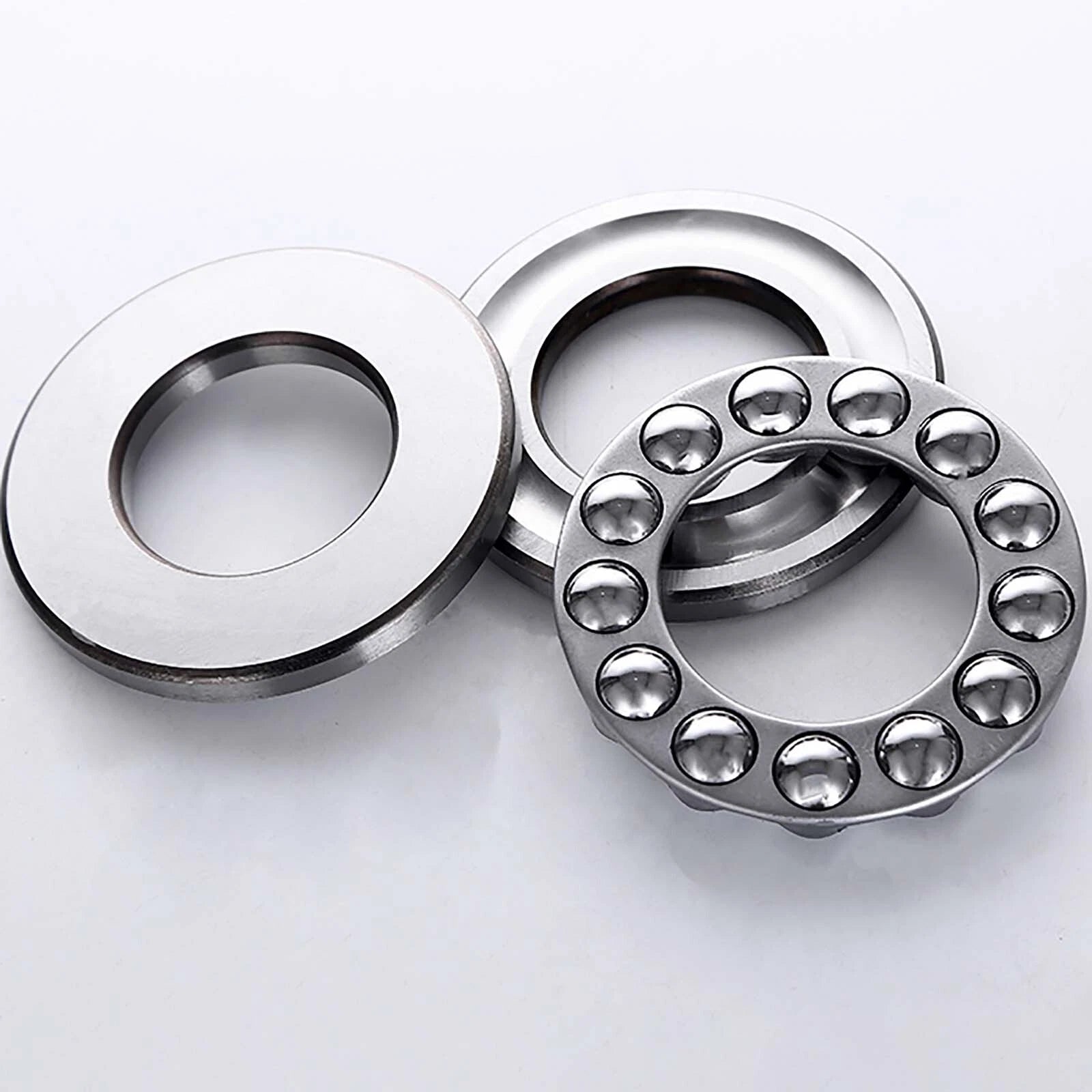 High Precision Axial Thrust Ball Bearings ID 3-110mm 3 Part Plane Bearing