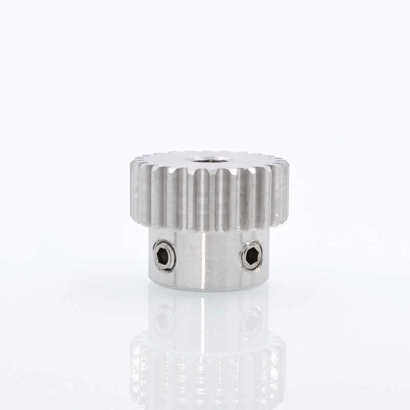 Spur Gears 1M Transmission Gear With Step Stainless Steel Motor Gear 32~50 Teeth
