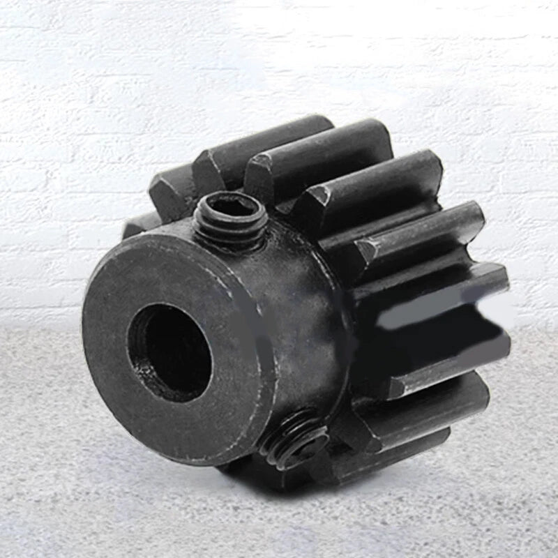 Mod 1.5 Steel Pinion Gear Spur Gears 15-80 Teeth 5-30mm Bore With Screw Hardened
