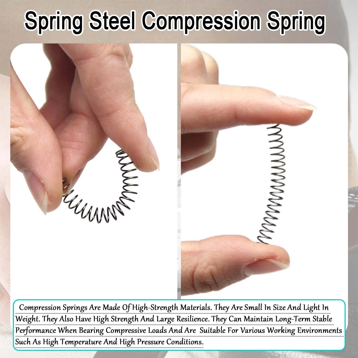 Compression Spring Steel 0.6mm Wire Diameter Small Pressure Springs /Coil Spring