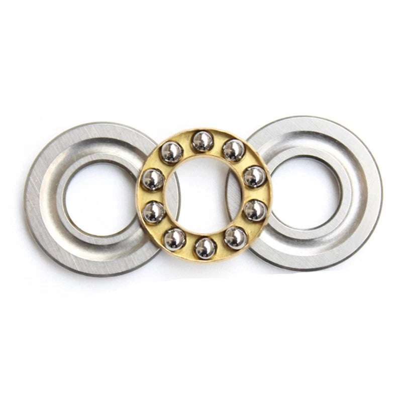 Thrust Ball Bearing Steel Miniature High Precision Flat Steel Bearings 3 Part