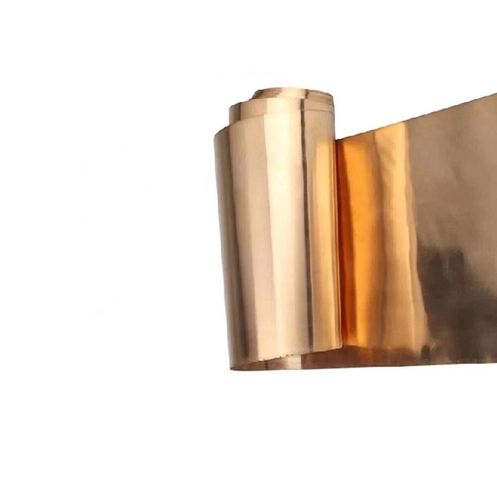 Beryllium Copper Sheets 200x200mm BeCu Foils Plate Panel Strips Thick 0.08-1.2mm