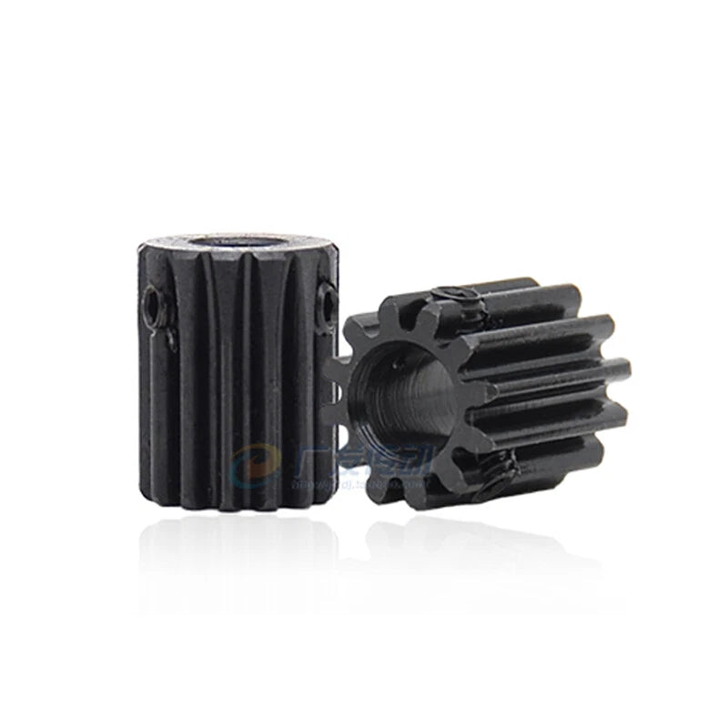 1 Module Spur Gears 10-25 Teeth 45# Steel Pinion Gear Motor Transmission Gears