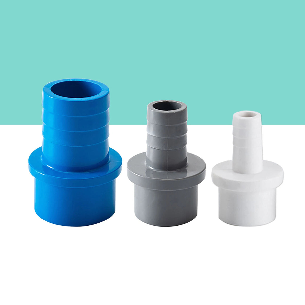PVC Water Supply Pipe BSP Threaded Fittings Adapter Joint 1 2"- 4" BSP- 4Color