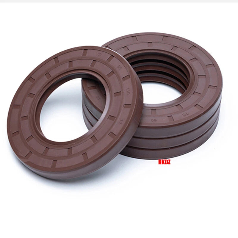 FKM Rubber TC Oil Seal Double Lip Rotary Shaft Seal ID 18–480mm