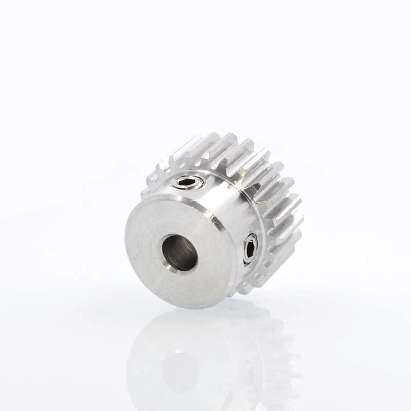 Spur Gears 1M Transmission Gear With Step Stainless Steel Motor Gear 32~50 Teeth