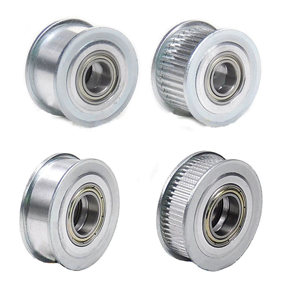 8M 20/25/30/40/mm Timing Belt Smooth Tooth Idler Drive Pulley 15 16 20 -30 Teeth