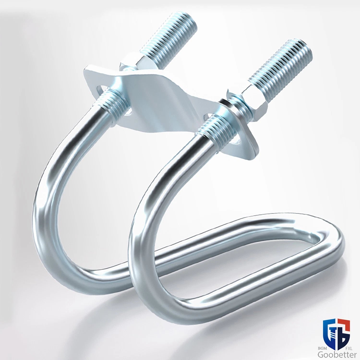 U-BOLTS NUTS & WASHERS ZINC PLATED BSP STANDARD PIPE U-CLAMP NOMINAL BORE SIZES