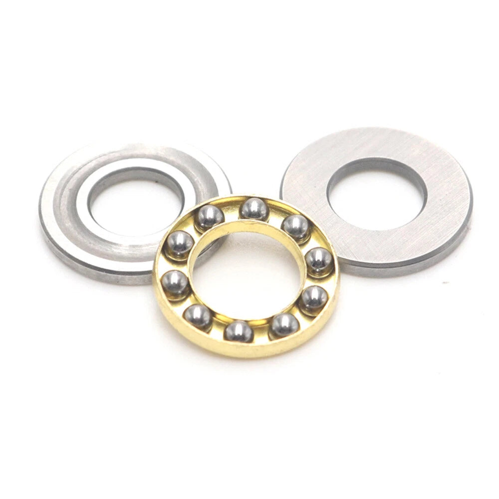 3mm - 10mm Bore Miniature Plane Thrust Ball Bearings with Grooved F3-8 to F10-18